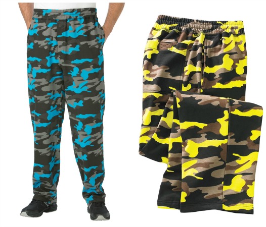 camouflage hunting sweatpants