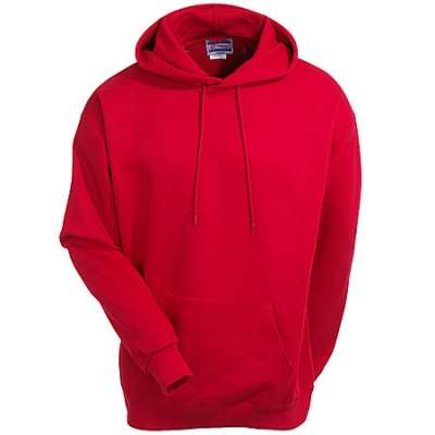 red hanes sweatshirt